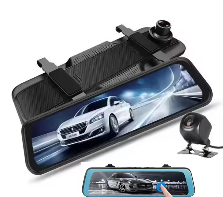 streaming rearview mirror dash cam